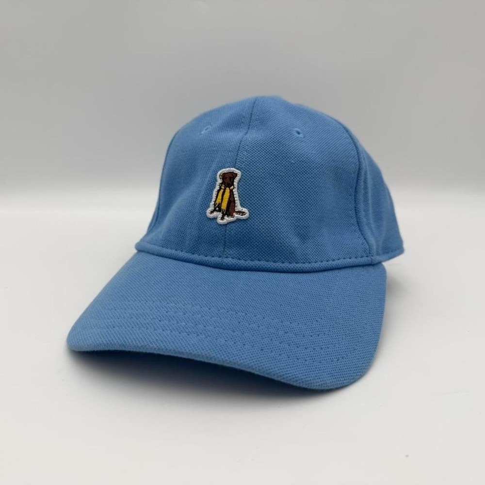 Cremieux dog logo baseball hat light blue adjustable dad cap preppy golf